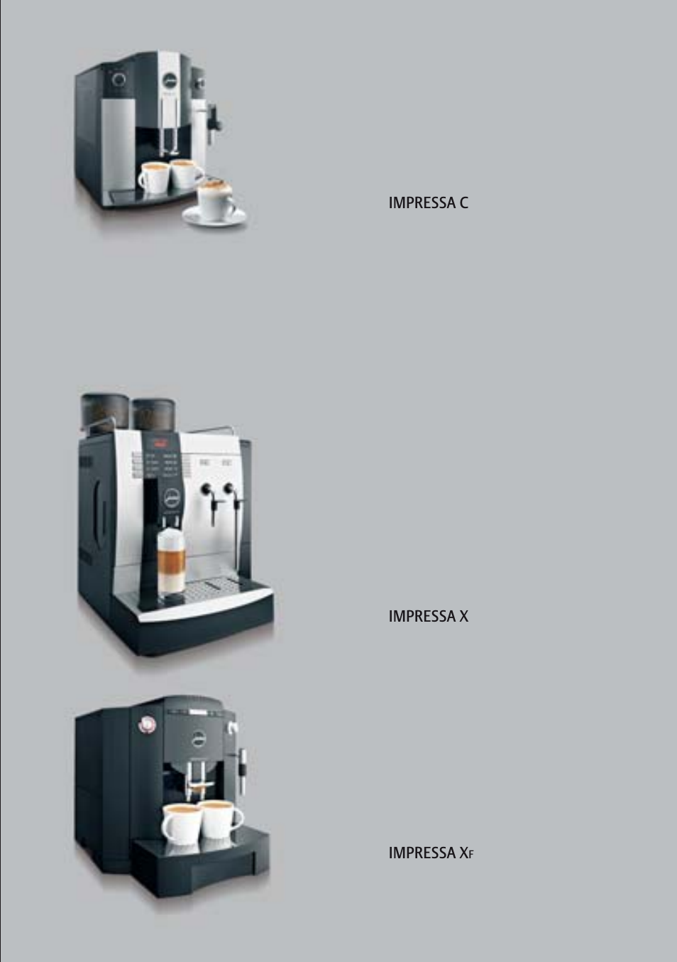 Jura Capresso IMPRESSA J5 User Manual | Page 95 / 104