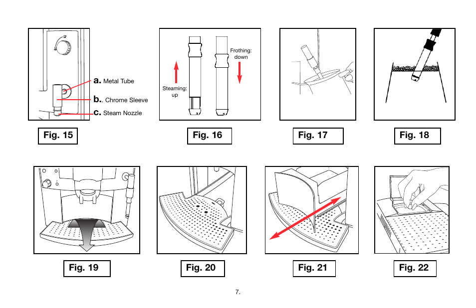 Jura Capresso IMPRESSA E SERIES 64701R2 User Manual | Page 7 / 24
