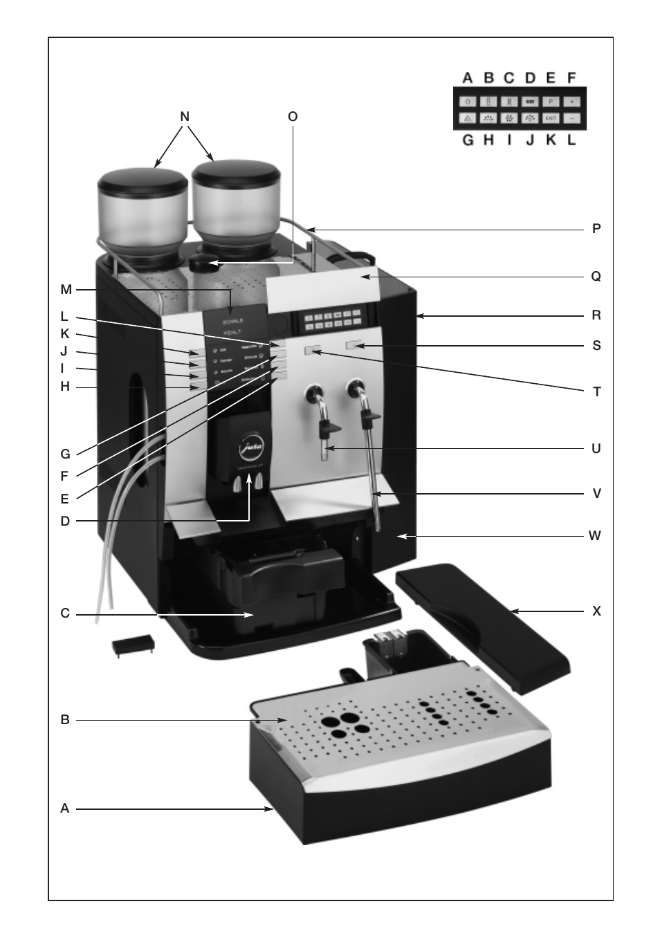 Jura Capresso IMPRESSA X9 User Manual | Page 4 / 18