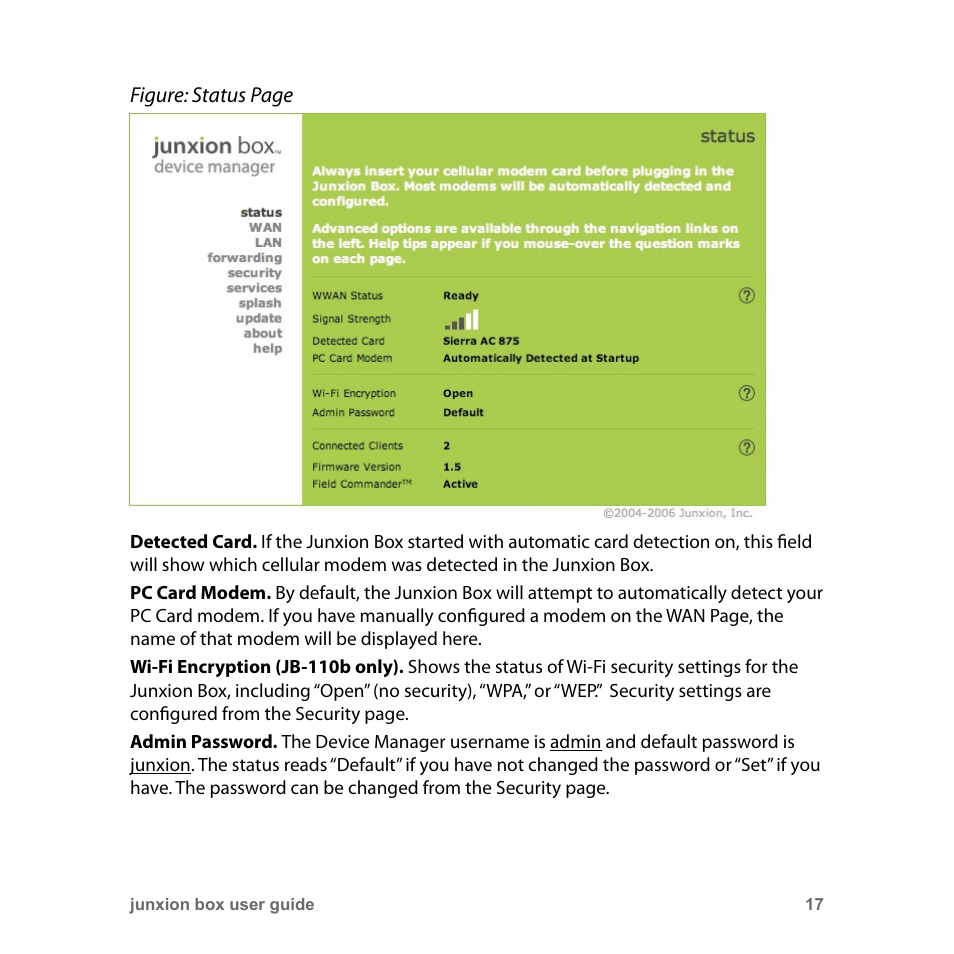 Junxion Box JB-110B User Manual | Page 17 / 48
