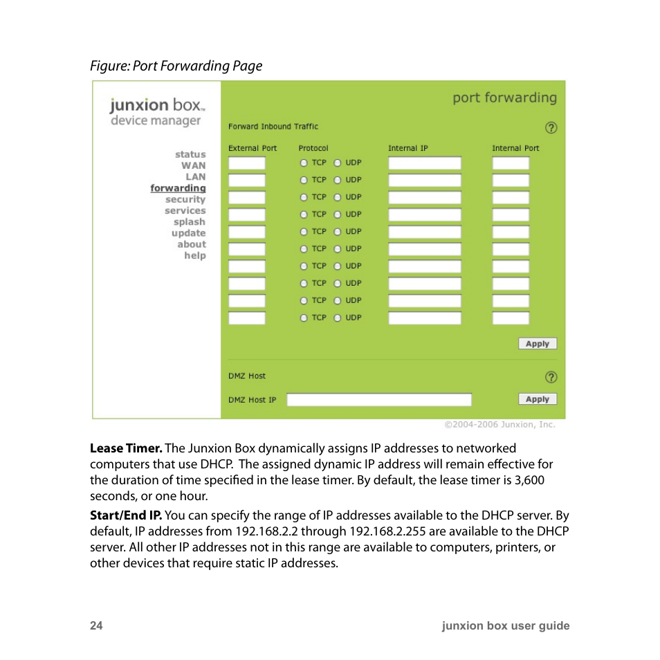 Junxion Box JB-110B User Manual | Page 24 / 48