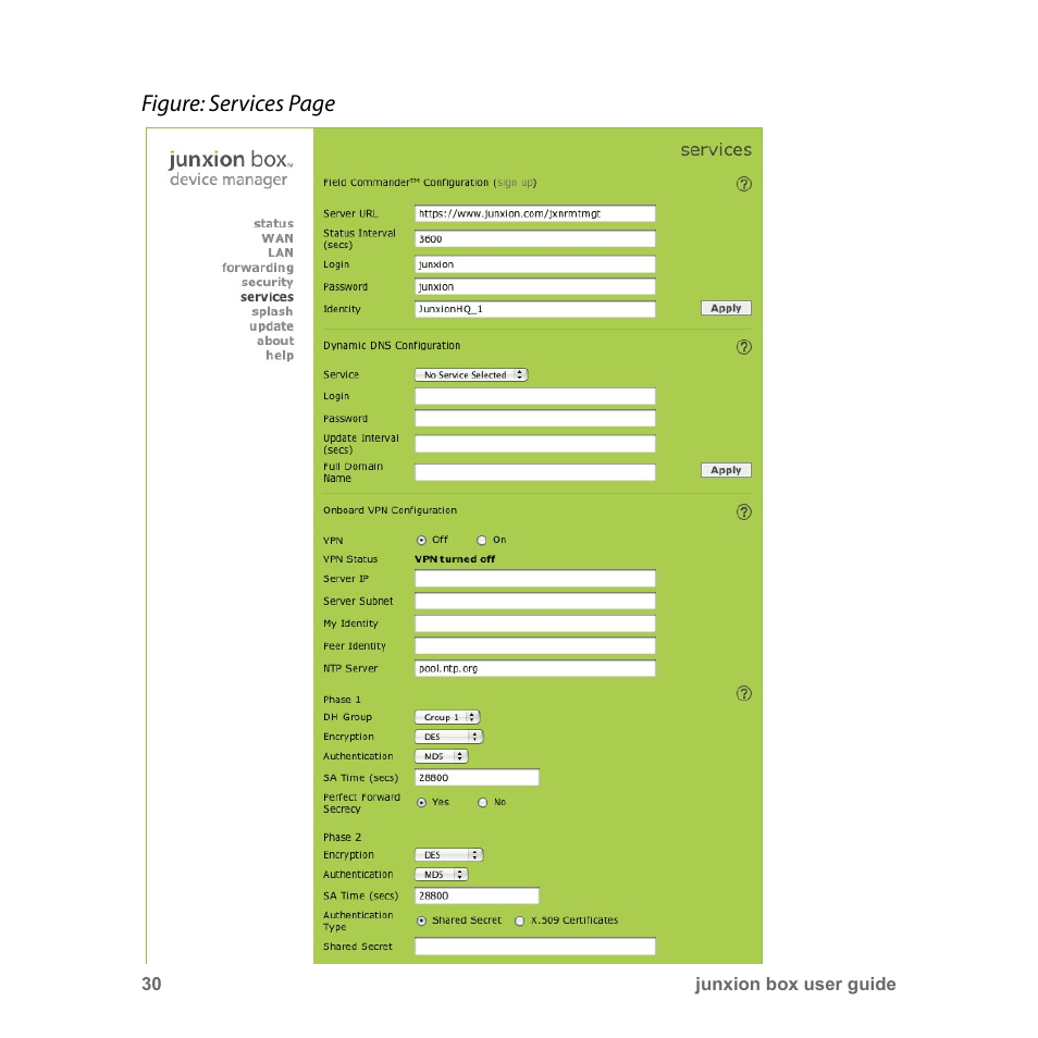 Junxion Box JB-110B User Manual | Page 30 / 48