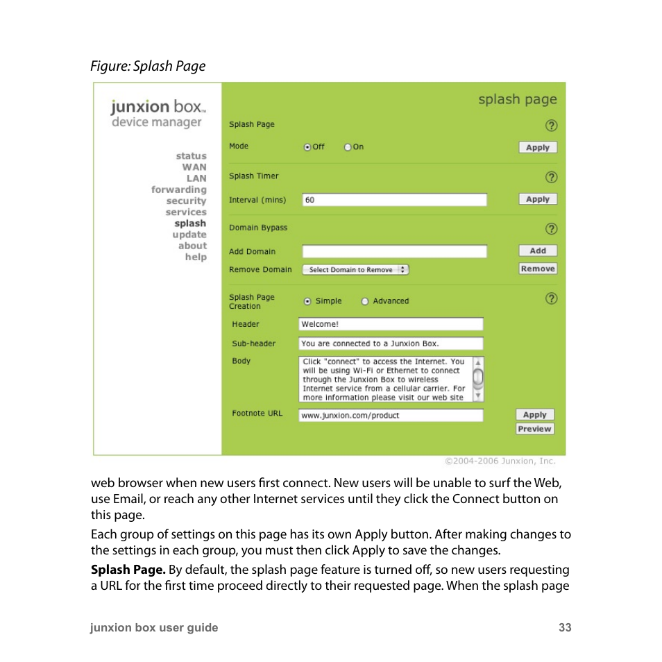 Junxion Box JB-110B User Manual | Page 33 / 48
