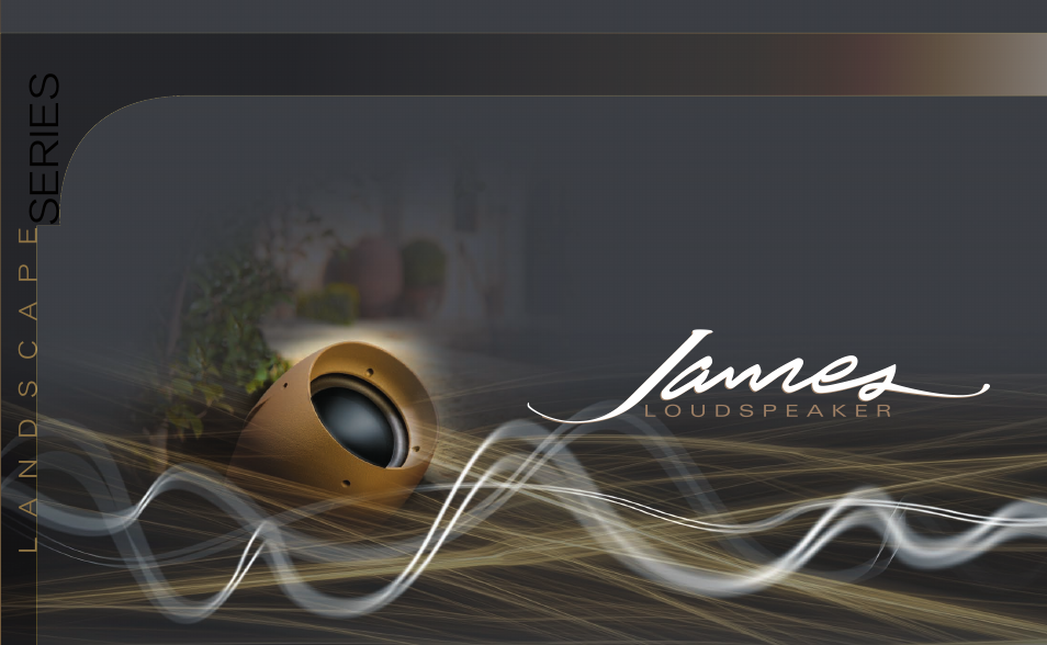 James Loudspeakers Landscape Series User Manual | 8 pages