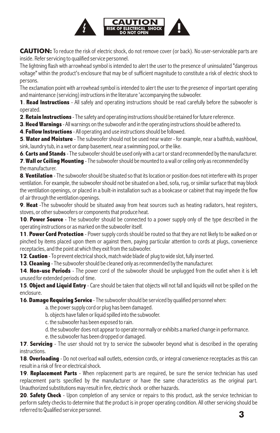 James Loudspeakers EMB User Manual | Page 4 / 11