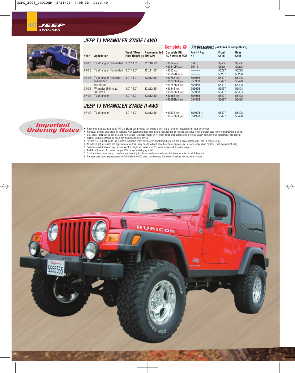 Jeep 2WD User Manual | 6 pages