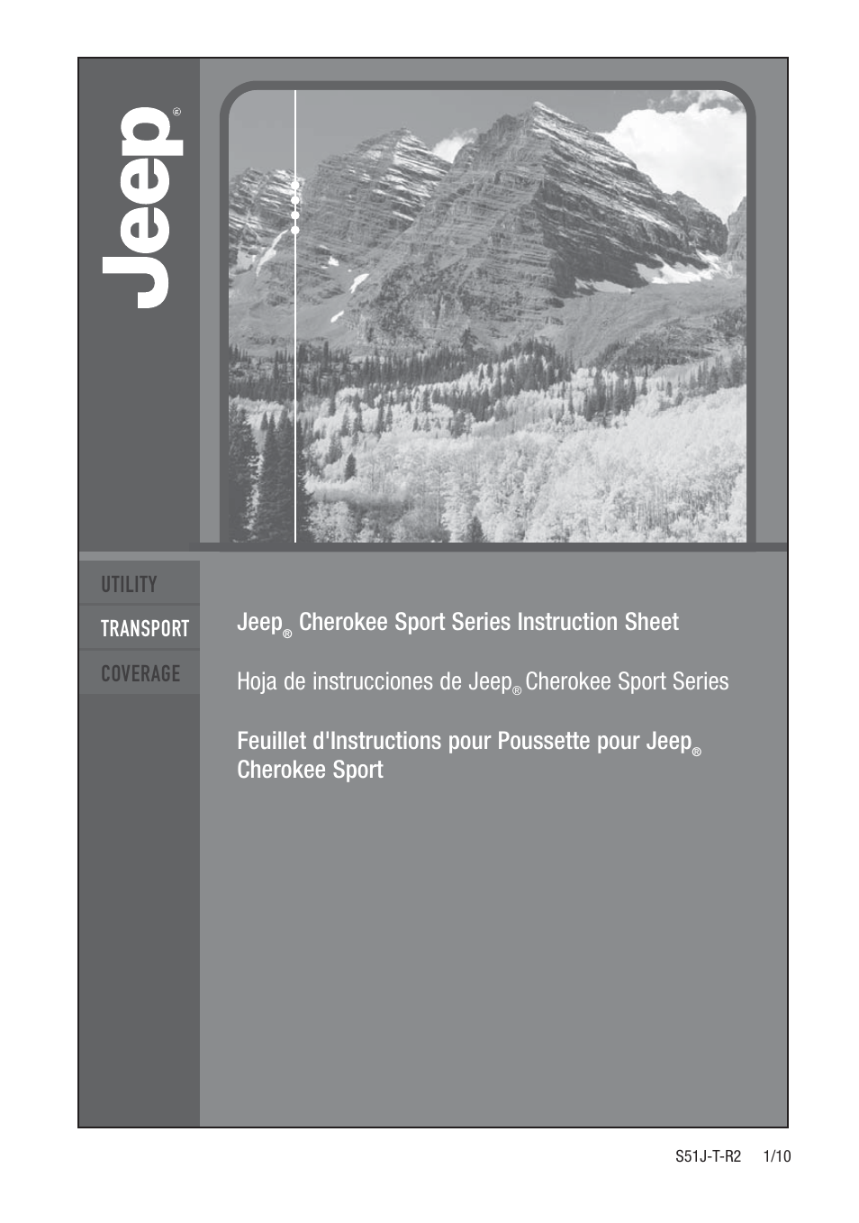 Jeep S51J-T-R2 User Manual | 20 pages