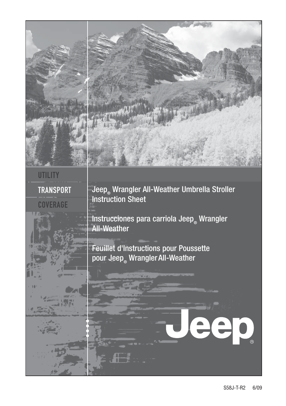 Jeep S58J-T-R2 User Manual | 27 pages