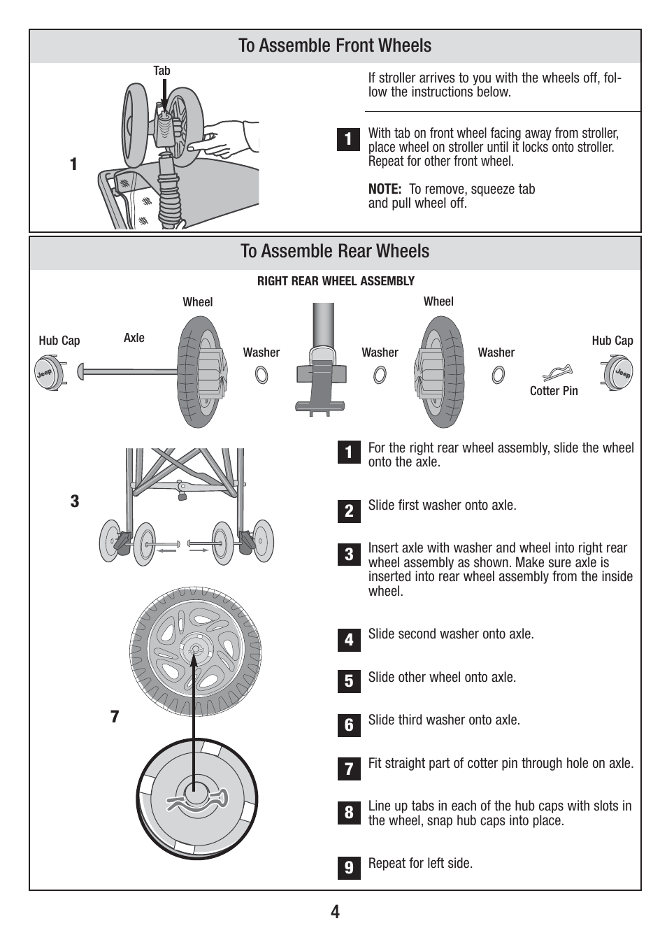 Jeep S58J-T-R2 User Manual | Page 4 / 27