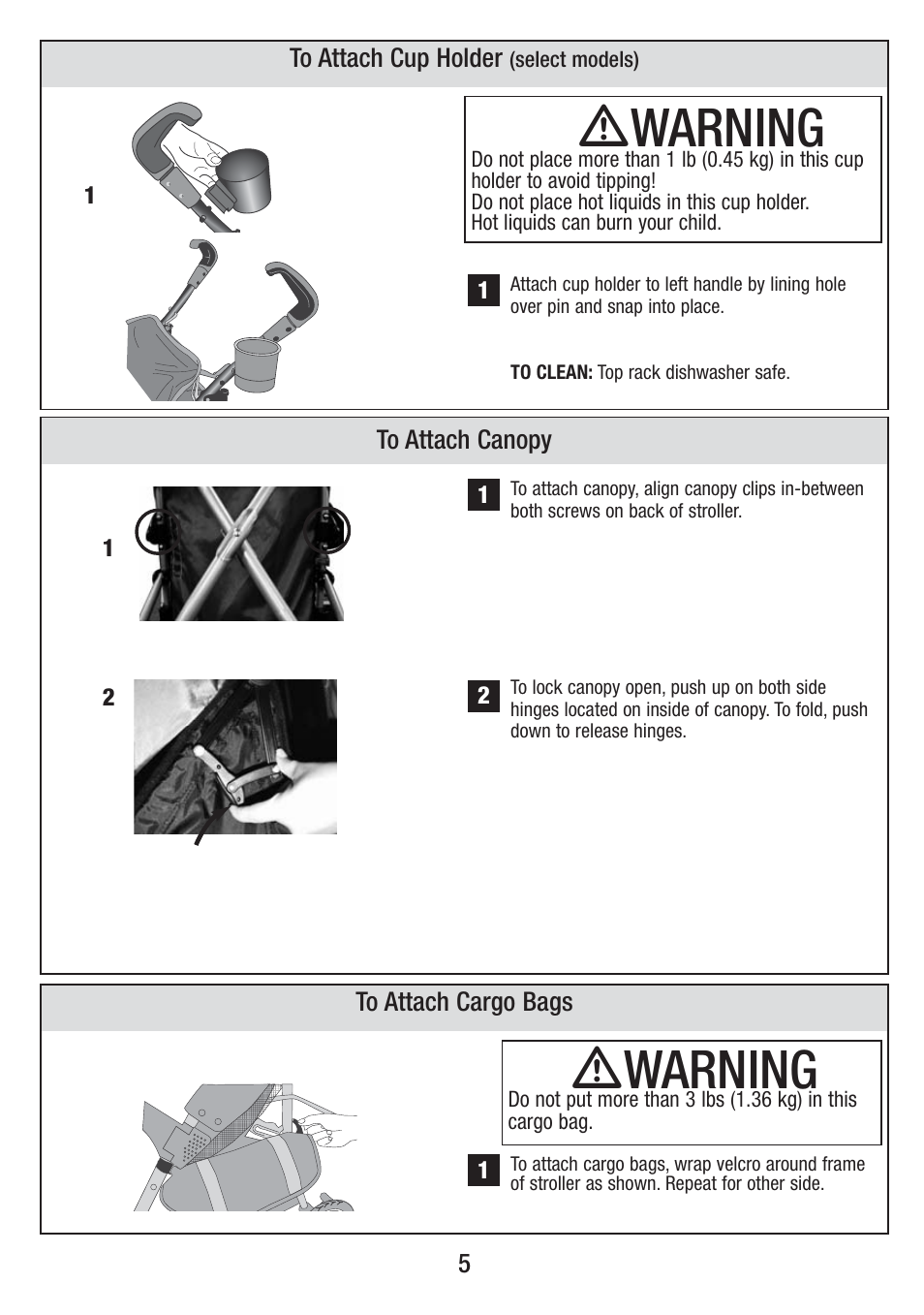 Ƽwarning | Jeep S58J-T-R2 User Manual | Page 5 / 27