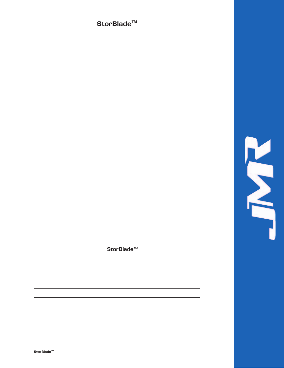 Termination, Daisy-chaining, Scsi accessories | Termination -4, Daisy-chaining -4 scsi accessories -4, Storblade | JMR electronic 1U SCSI JBOD User Manual | Page 15 / 23