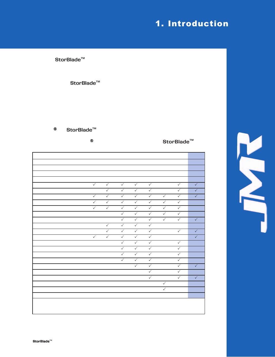 Introduction, 2/4/6/8/10/12/15-bay product, 2/4/6/8/10/12/15-bay product family features -1 | JMR electronic 1U SCSI JBOD User Manual | Page 5 / 23