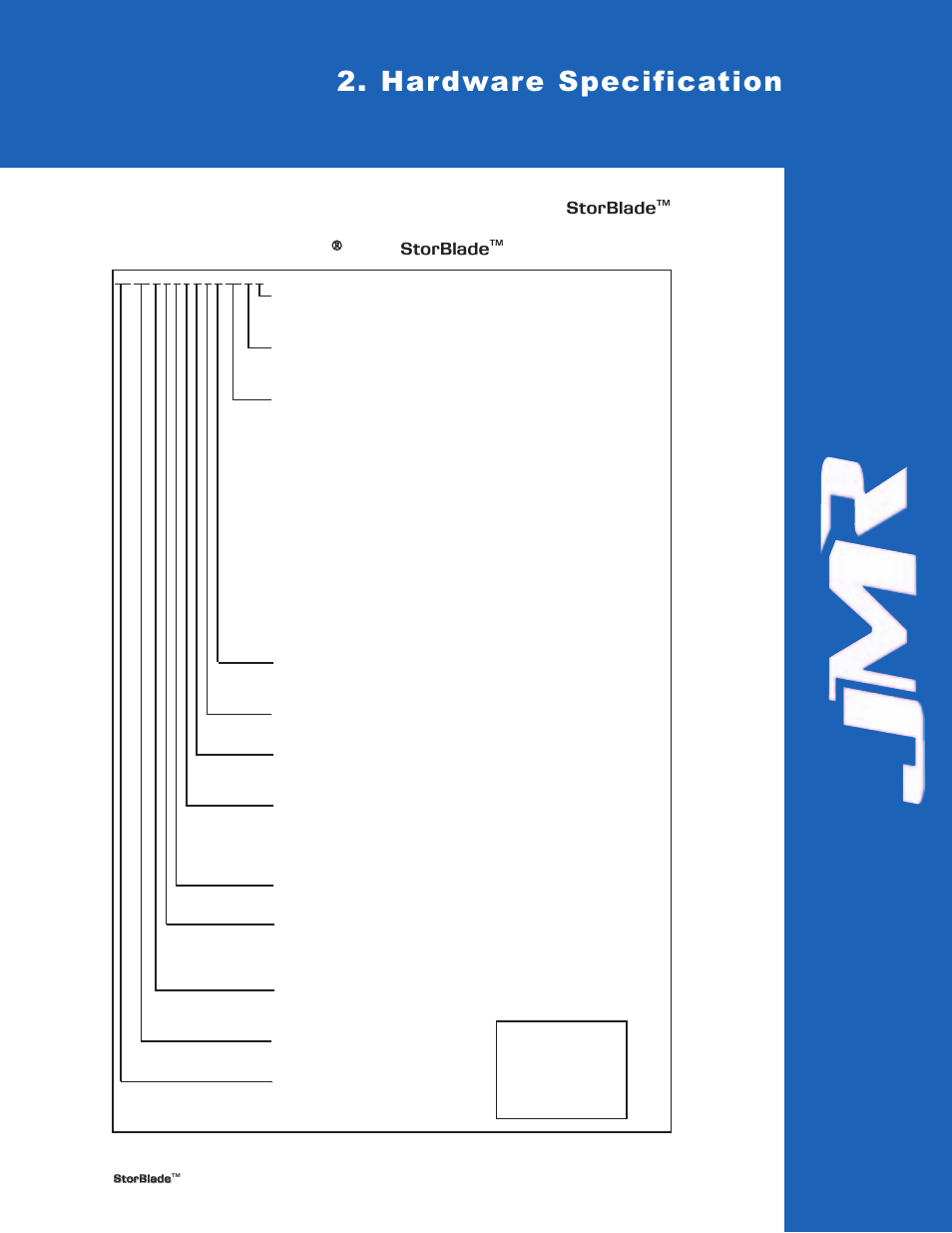 Hardware specification, And the storblade, Enclosures | JMR electronic 1U SCSI JBOD User Manual | Page 7 / 23