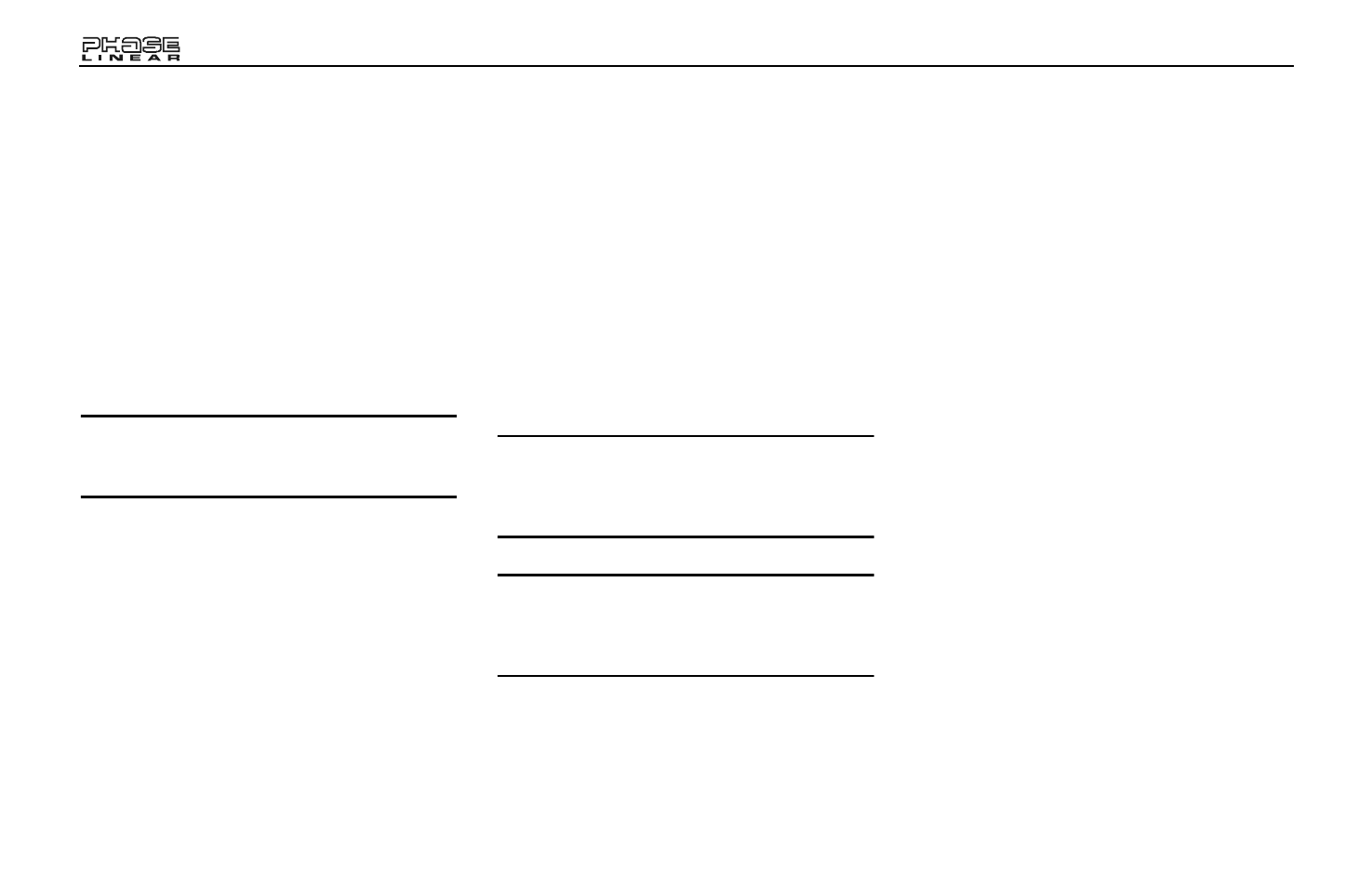 Jensen Phase Linear BT1613 User Manual | Page 22 / 82