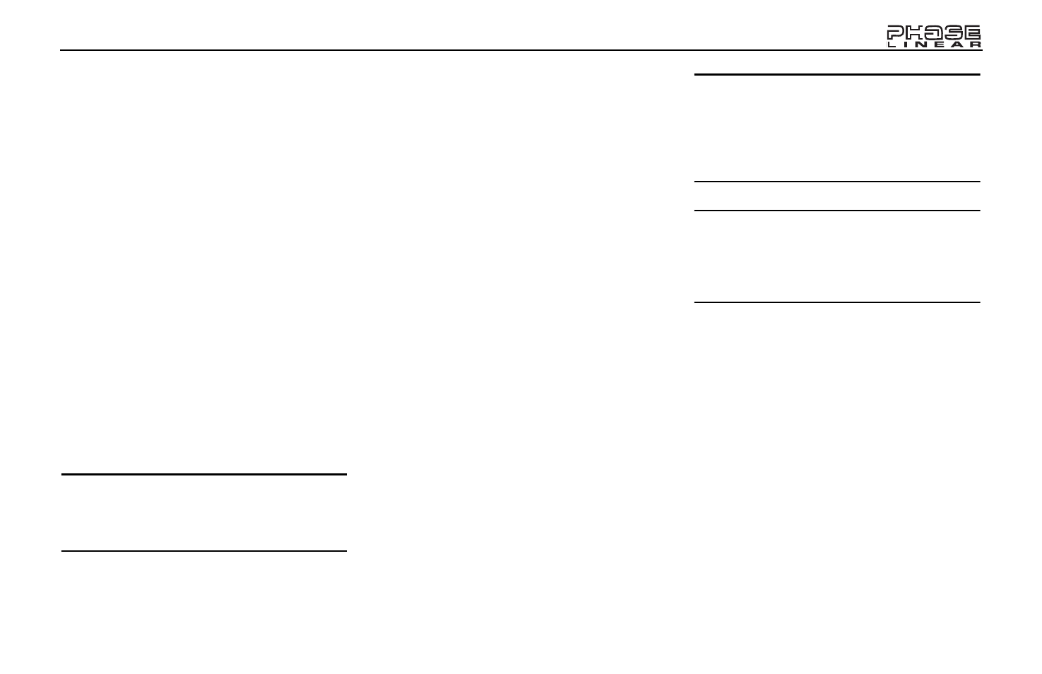 Jensen Phase Linear BT1613 User Manual | Page 47 / 82