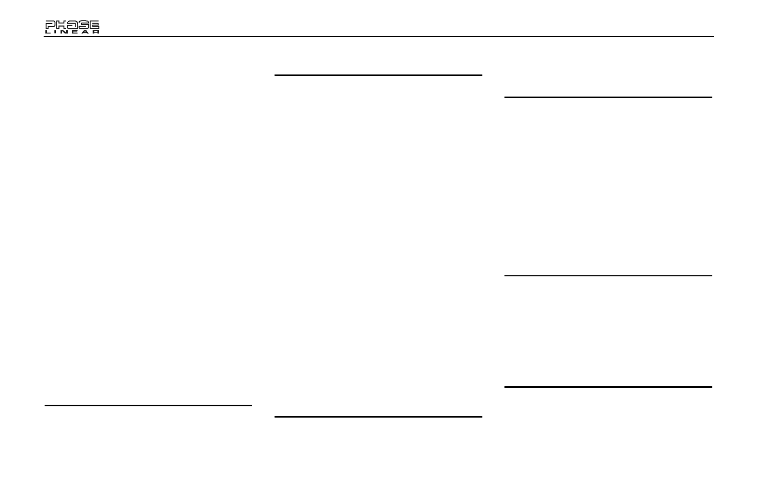 Jensen Phase Linear BT1613 User Manual | Page 56 / 82