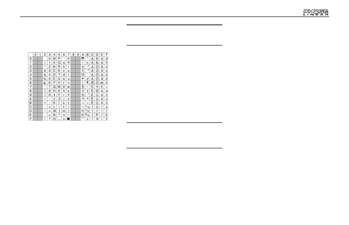Jensen Phase Linear BT1613 User Manual | Page 63 / 82