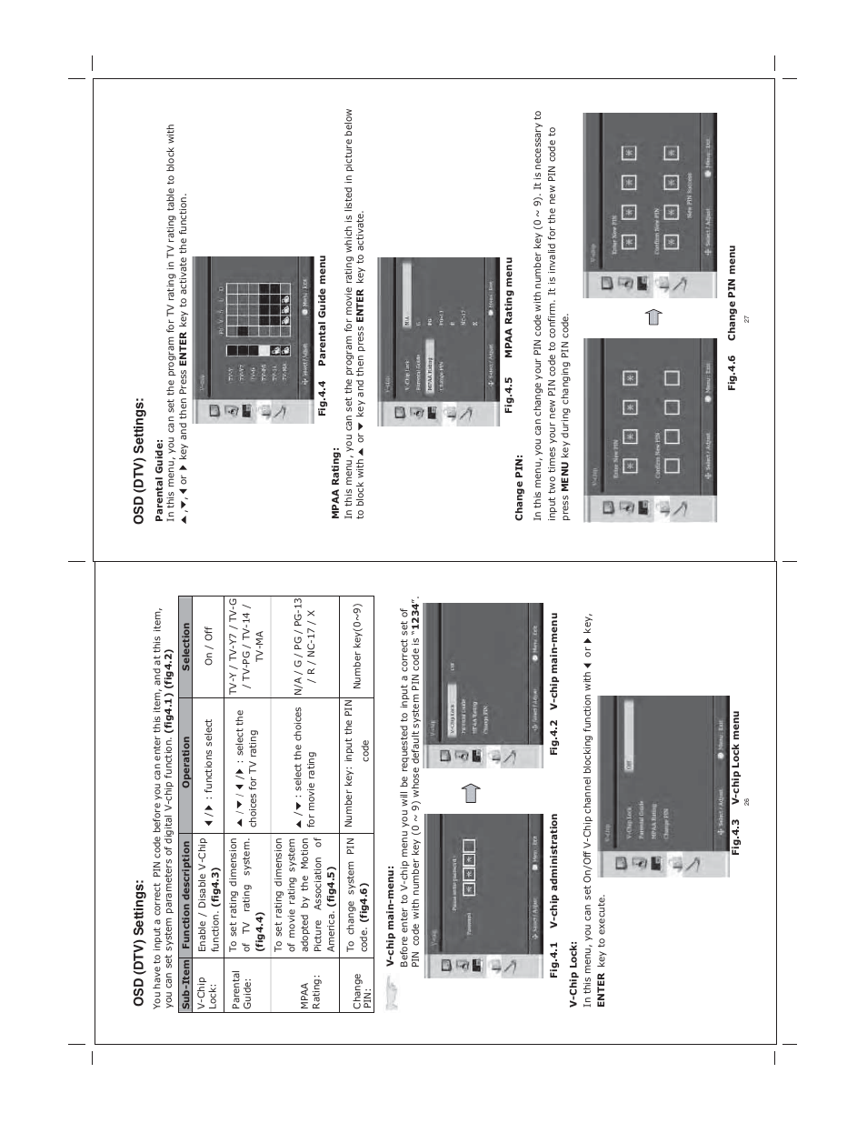 Osd (dtv) settings | Jensen JE1510 User Manual | Page 15 / 19
