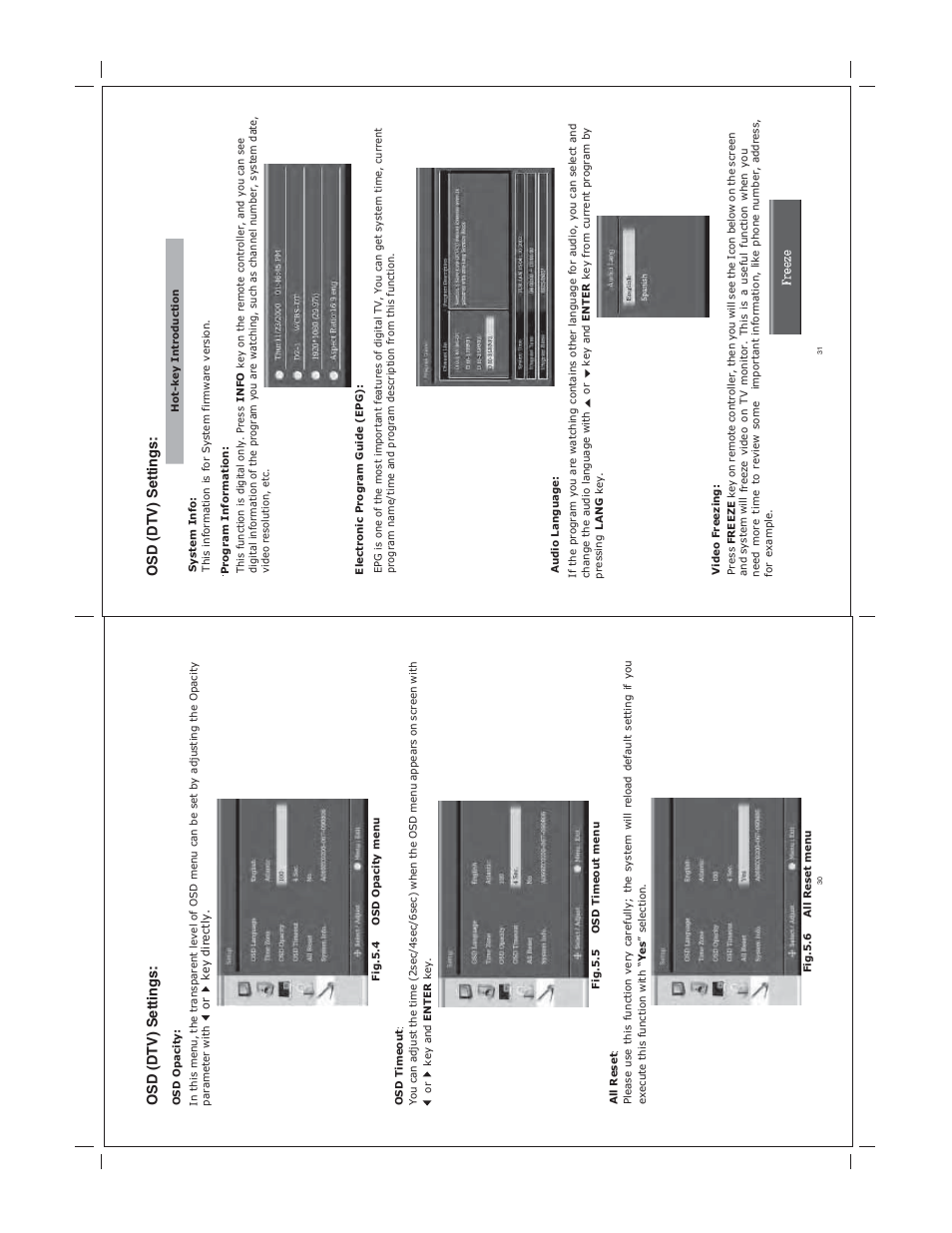 Osd (dtv) settings | Jensen JE1510 User Manual | Page 17 / 19