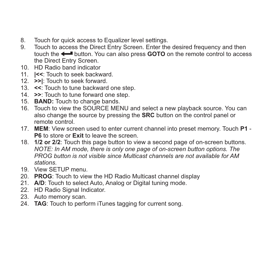 Jensen VM9423 User Manual | Page 13 / 92