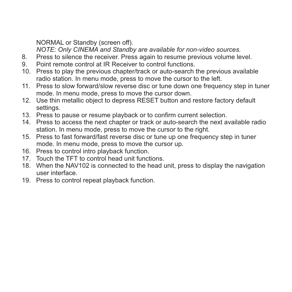 Jensen VM9423 User Manual | Page 7 / 92