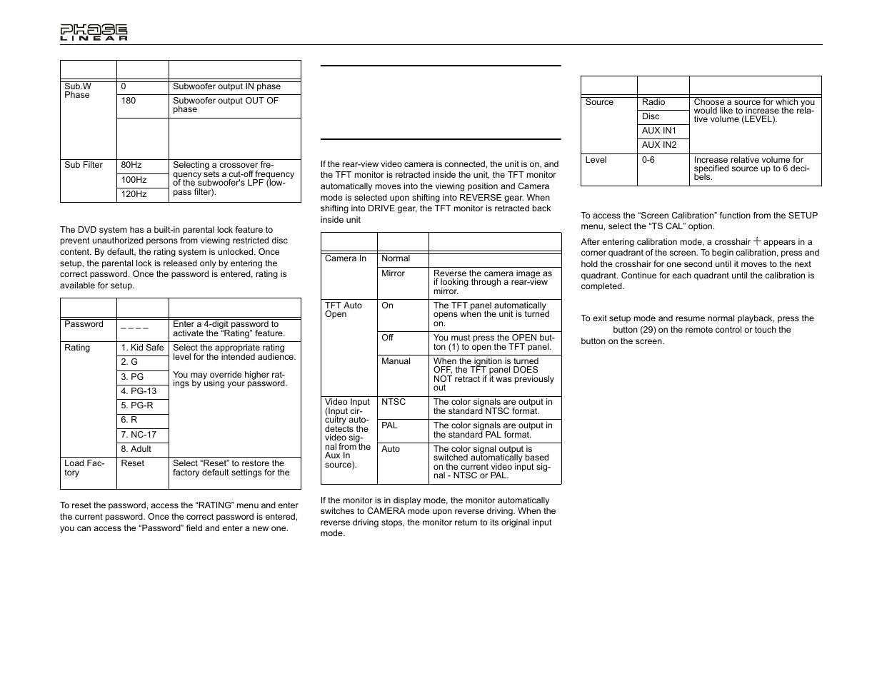 Jensen UV8 User Manual | Page 16 / 30