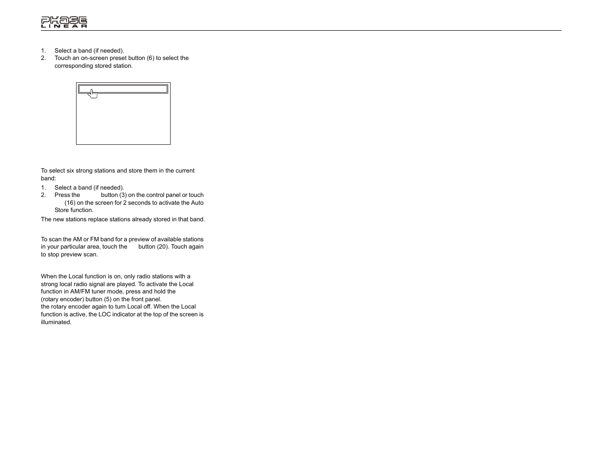 Jensen UV8 User Manual | Page 18 / 30