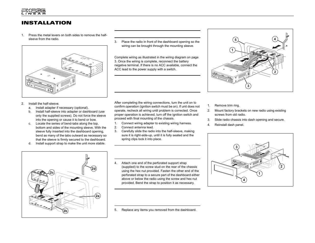 Uv8 installation | Jensen UV8 User Manual | Page 6 / 30