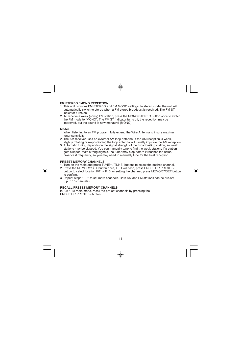 Jensen JiMS-198i User Manual | Page 12 / 20