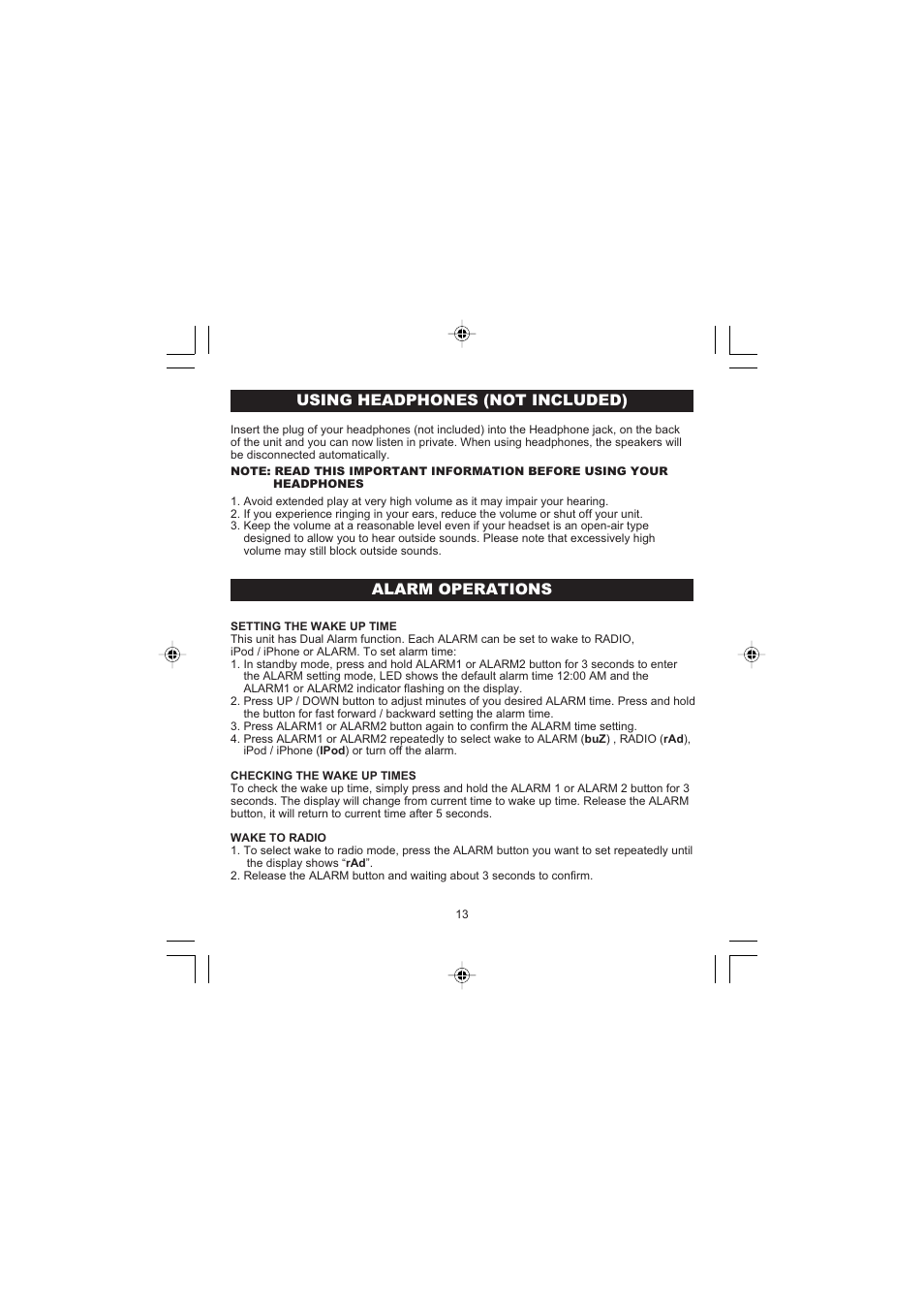 Jensen JiMS-198i User Manual | Page 14 / 20