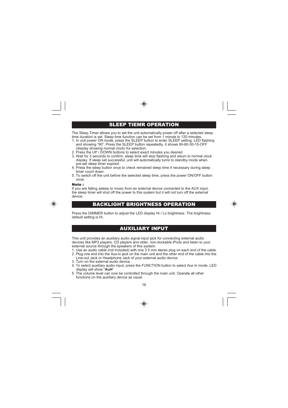 Jensen JiMS-198i User Manual | Page 17 / 20