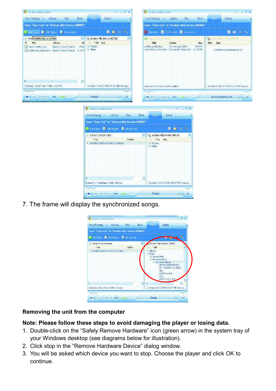 Jensen Hello Kitty KT2045 User Manual | Page 6 / 11