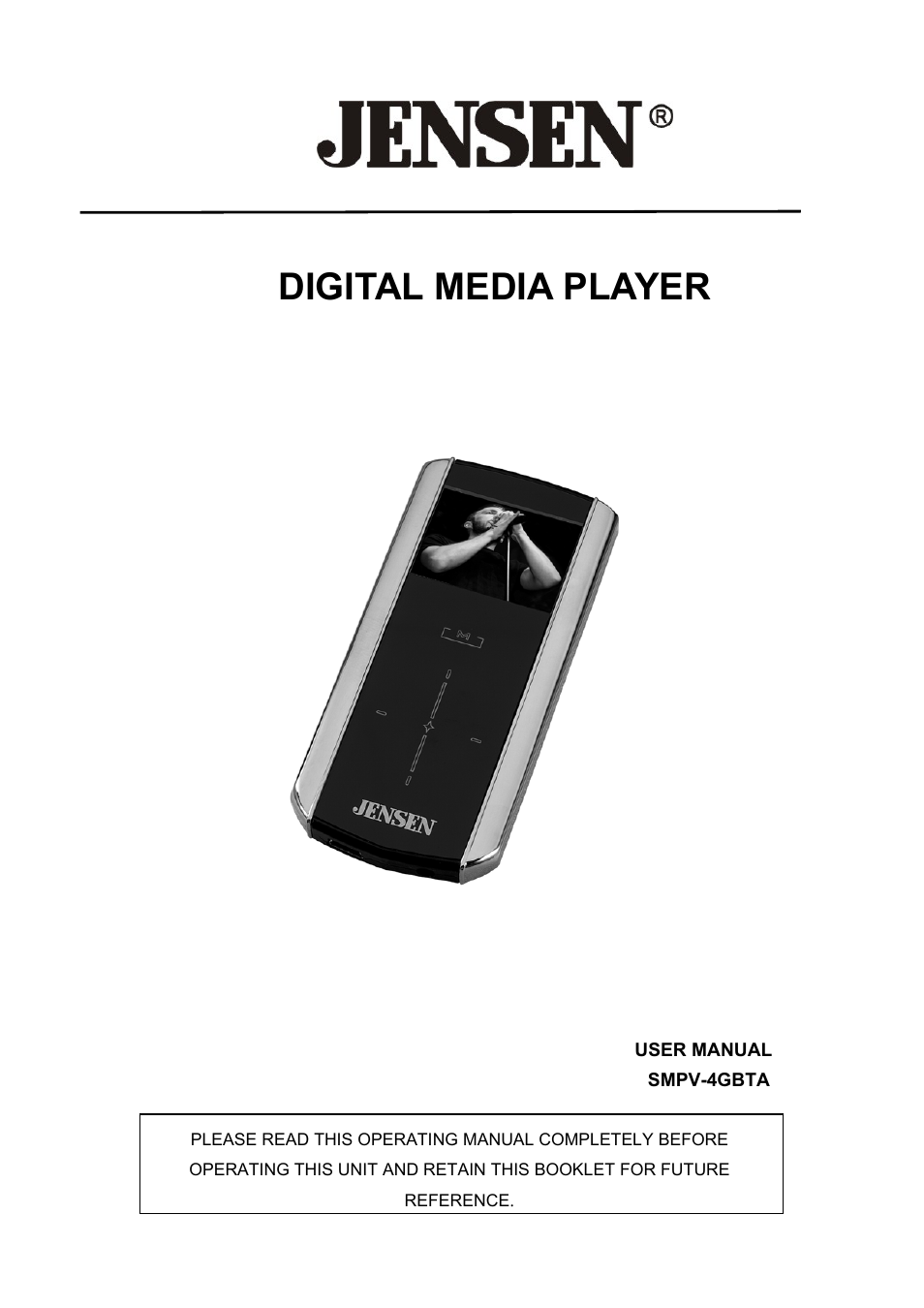 Jensen SMPV-xGBTA User Manual | 18 pages