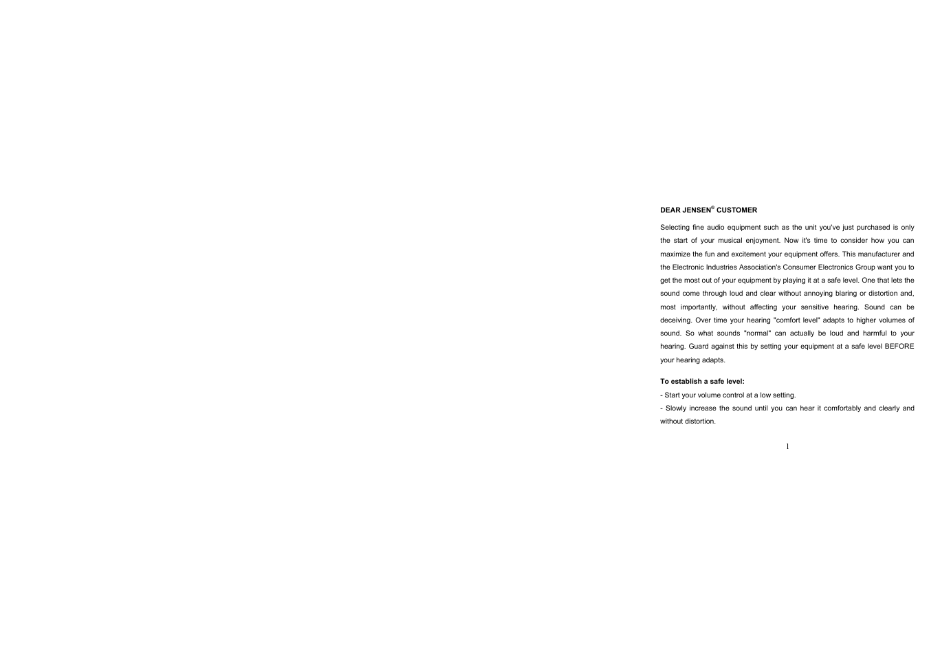 Jensen SMPV-xGBUB User Manual | Page 2 / 44
