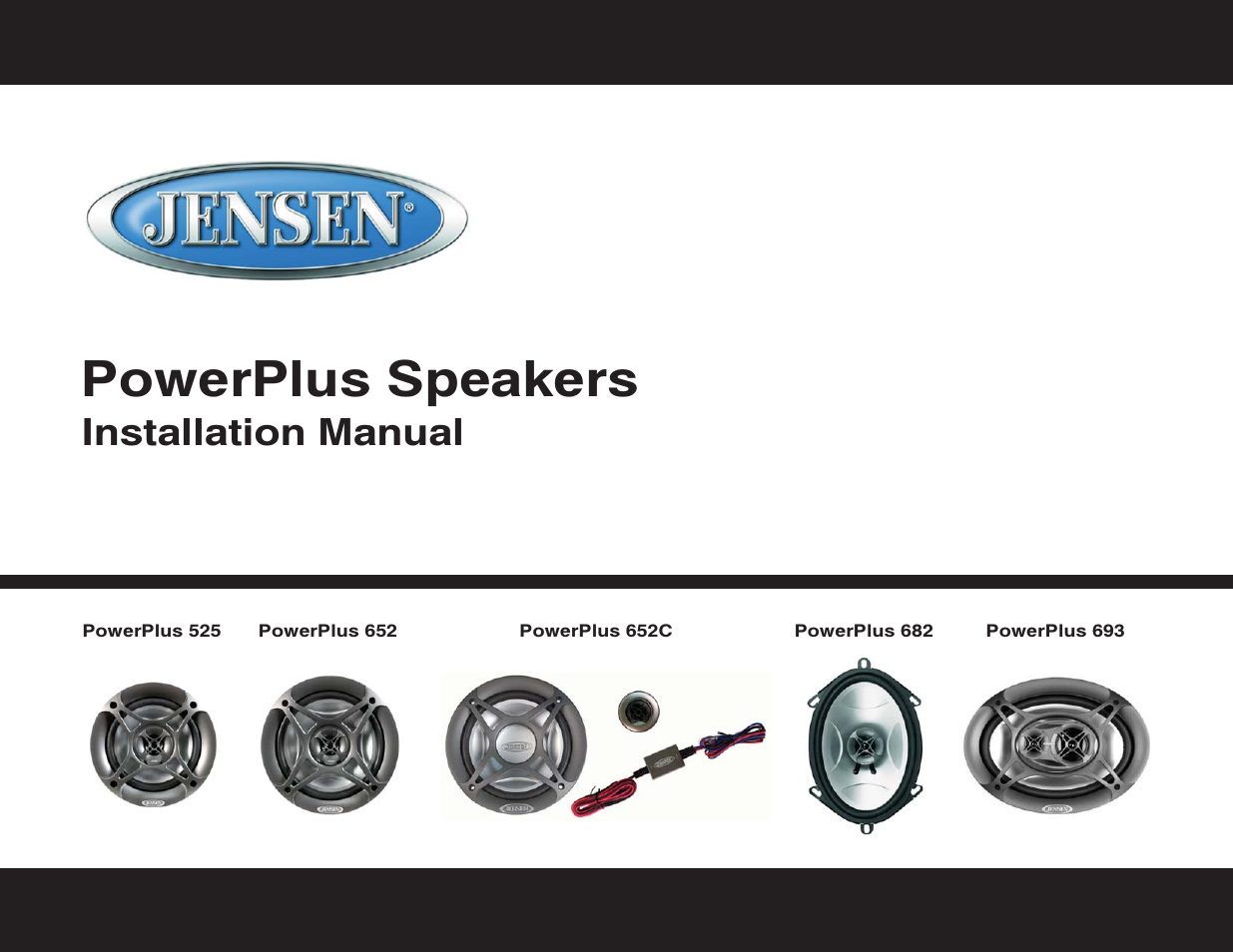 Jensen PowerPlus 682 User Manual | 22 pages