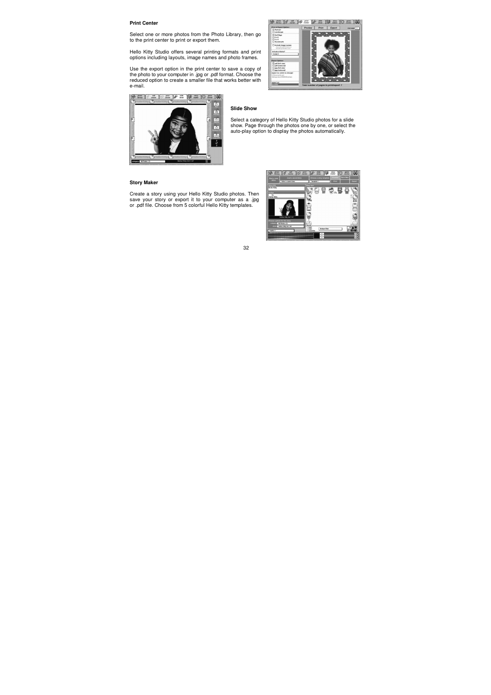 Jensen Hello Kitty KT7009A User Manual | Page 32 / 43