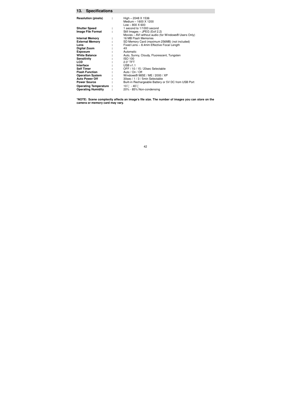 Jensen Hello Kitty KT7009A User Manual | Page 42 / 43