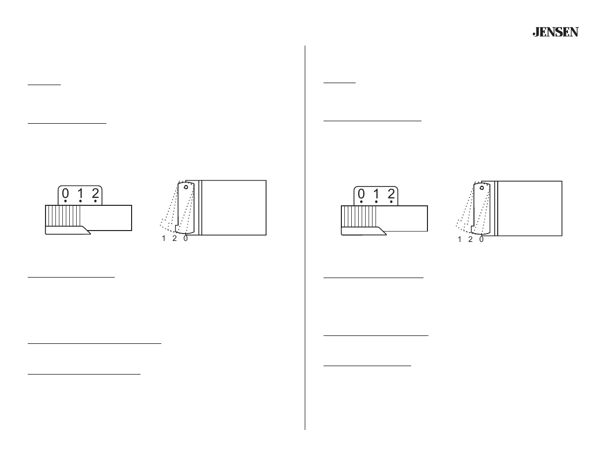 Cdh4110, Operación básica, Opération de base | Jensen CDH4110 User Manual | Page 7 / 18
