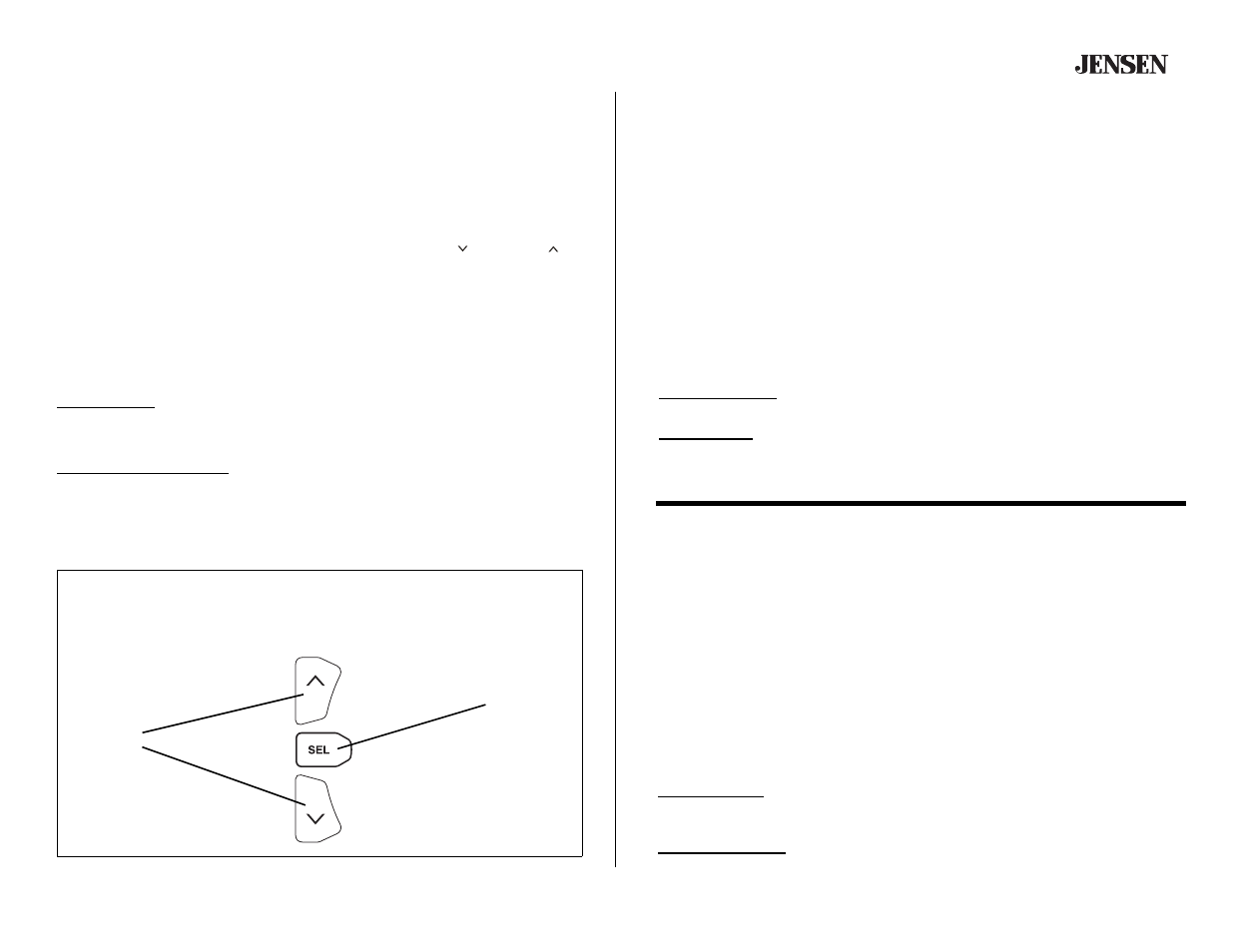 Cdh4110, Basic operation (continued), Operación básica (continuado) | Opération de base (continué) | Jensen CDH4110 User Manual | Page 9 / 18