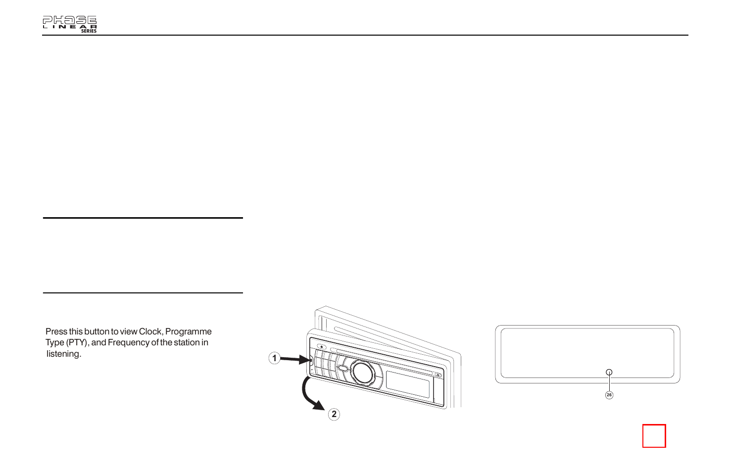 Jensen Phase Linear SD1413 User Manual | Page 6 / 23