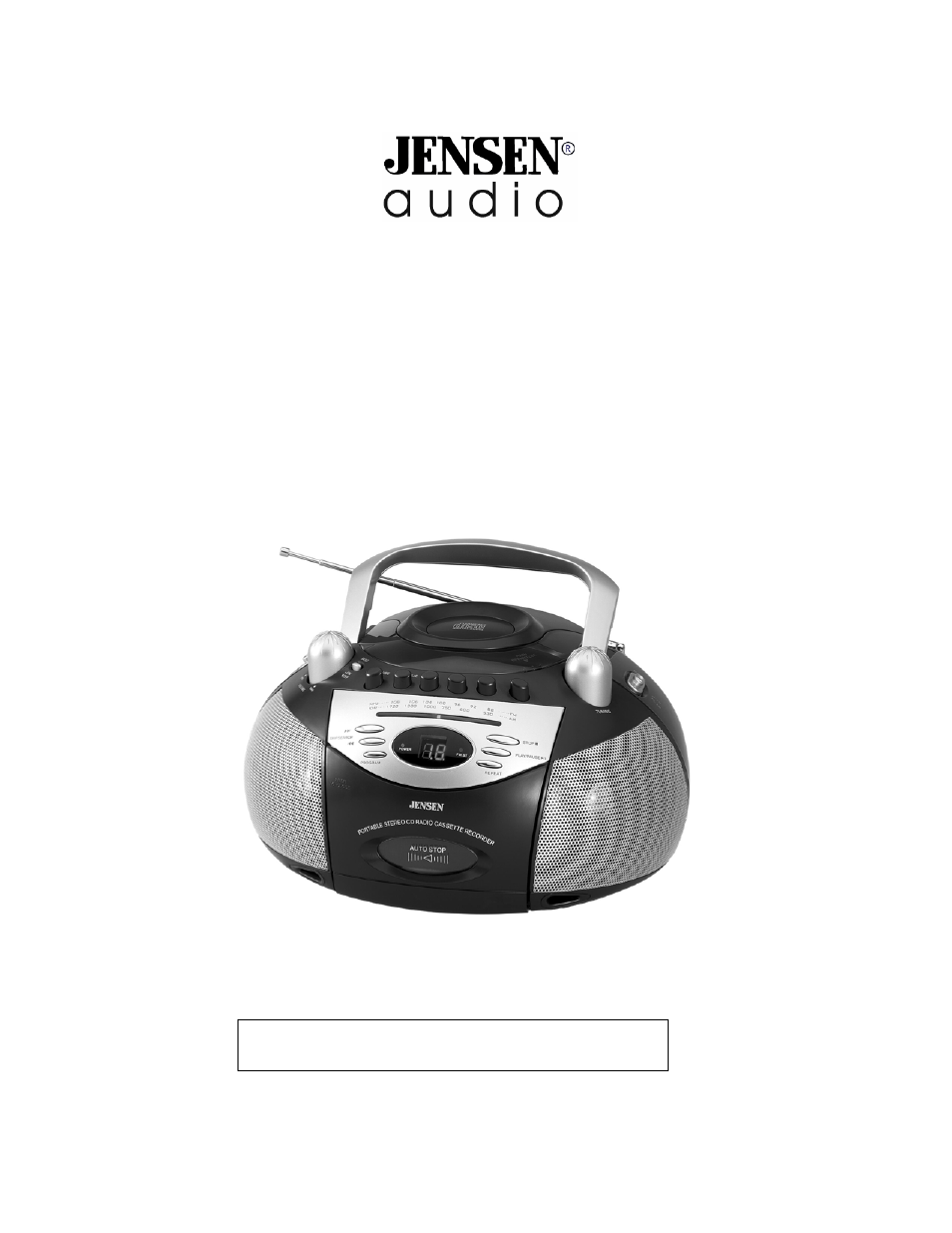 Jensen CD-545 User Manual | 13 pages