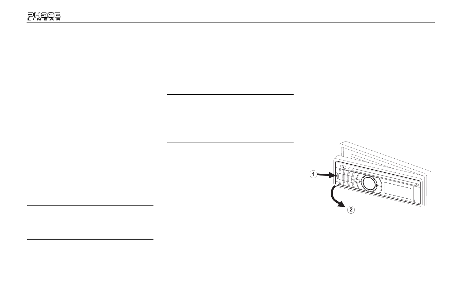 Jensen Phase Linear SD1513 User Manual | Page 6 / 72