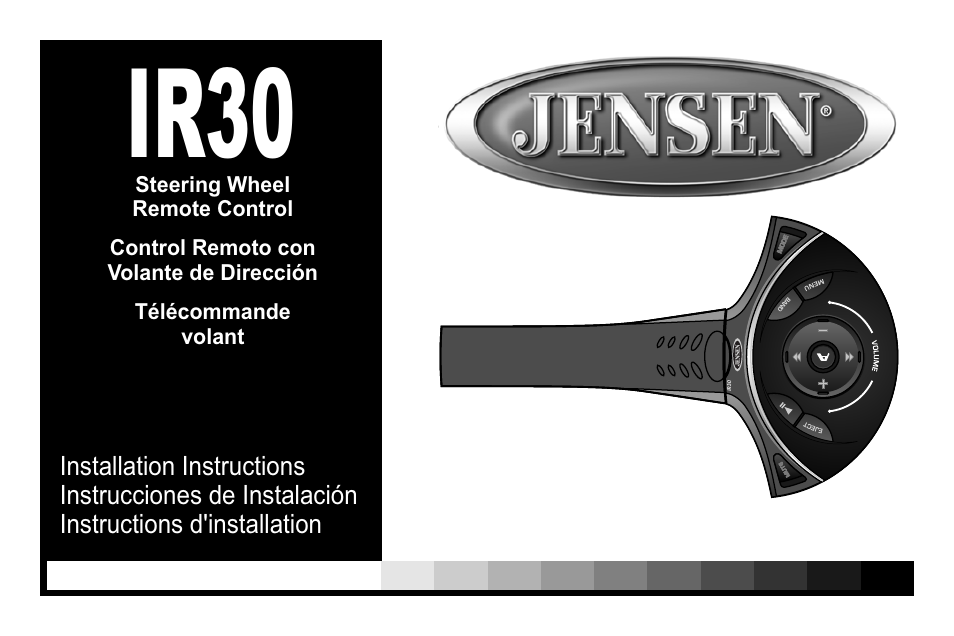 Jensen IR30 User Manual | 20 pages