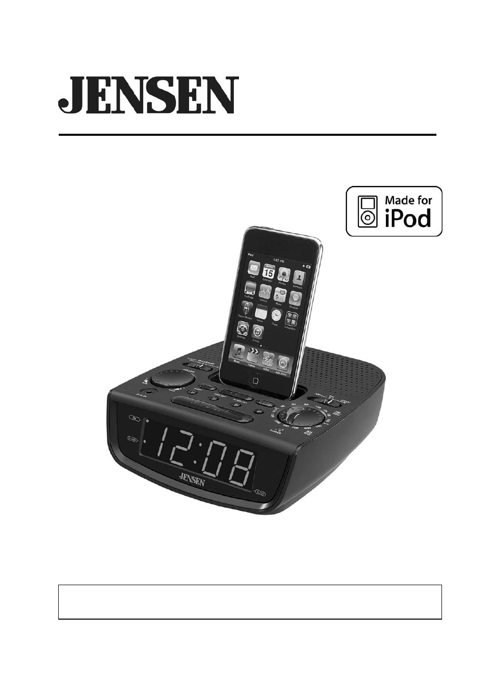 Jensen JiMS-60 User Manual | 16 pages