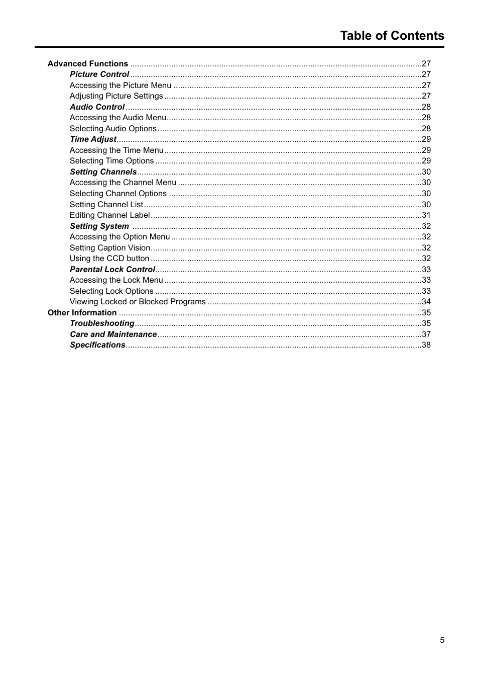 Jensen JE1507DC User Manual | Page 6 / 40