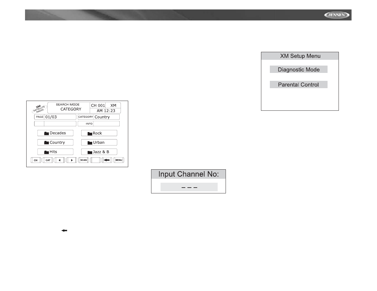 Vm9021ts | Jensen Mobile Multimedia AM/FM/DVD Receiver VM9021TS User Manual | Page 61 / 116