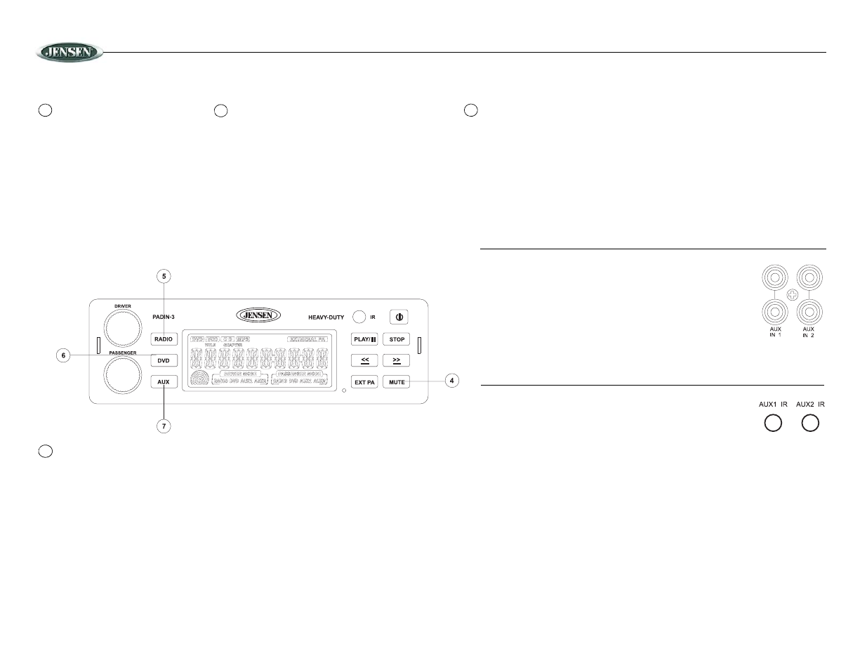 Padin3 | Jensen Portable CD Player User Manual | Page 8 / 12