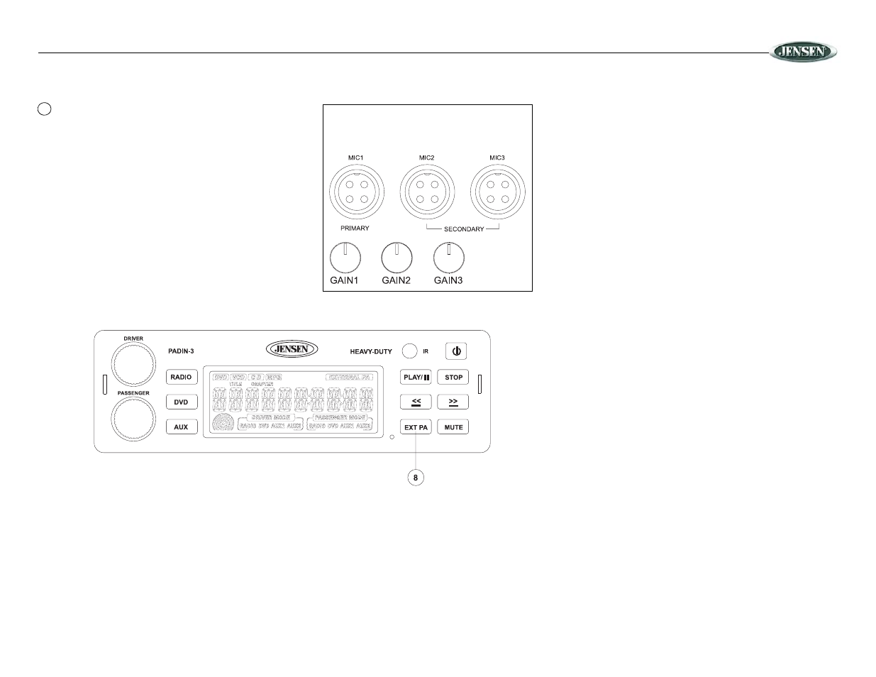 Padin3 | Jensen Portable CD Player User Manual | Page 9 / 12