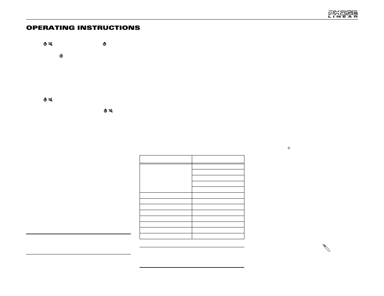 Uv8020 operating instructions | Jensen Phase Linear UV8020 User Manual | Page 13 / 30