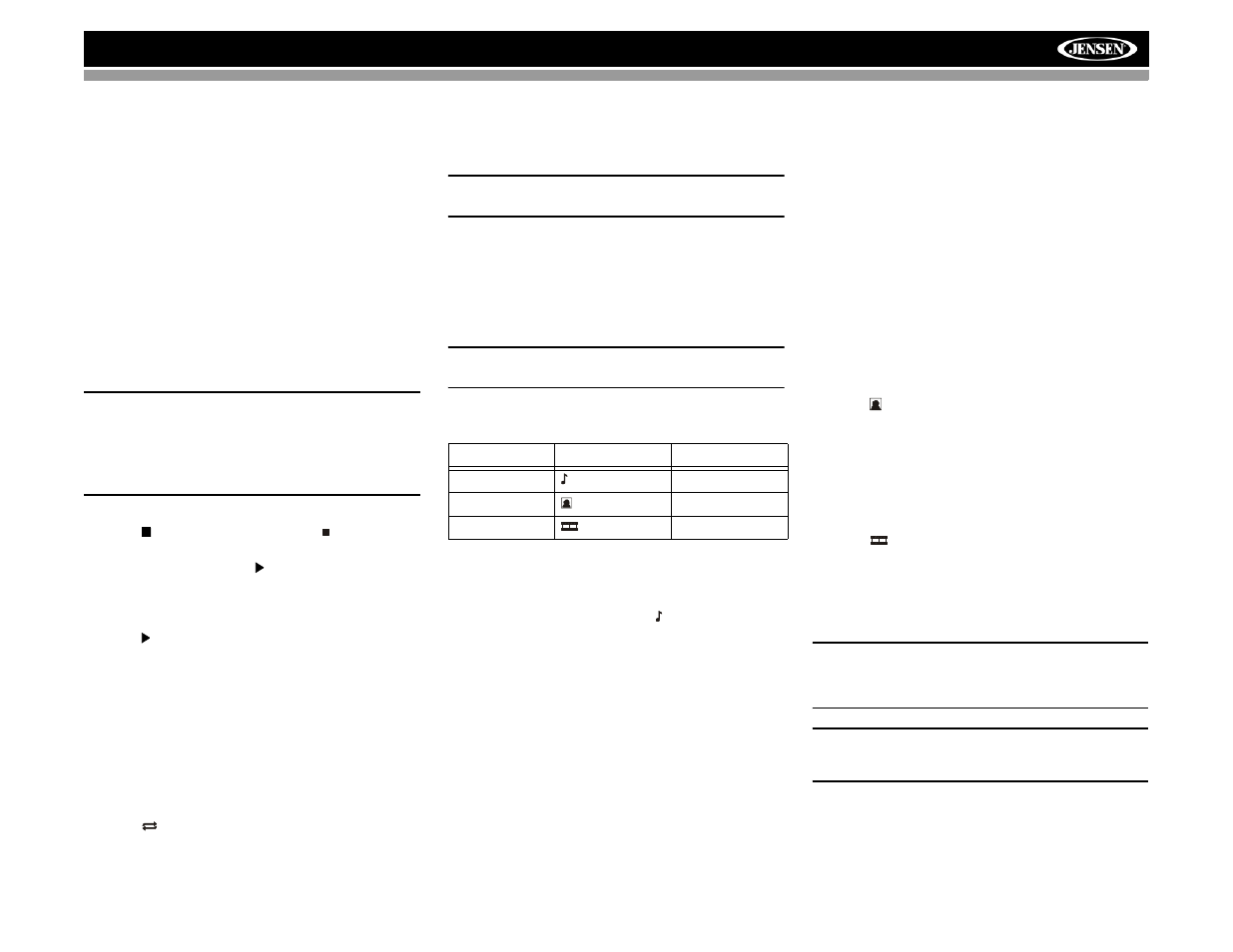 Vm9412 | Jensen VM9412 User Manual | Page 31 / 38